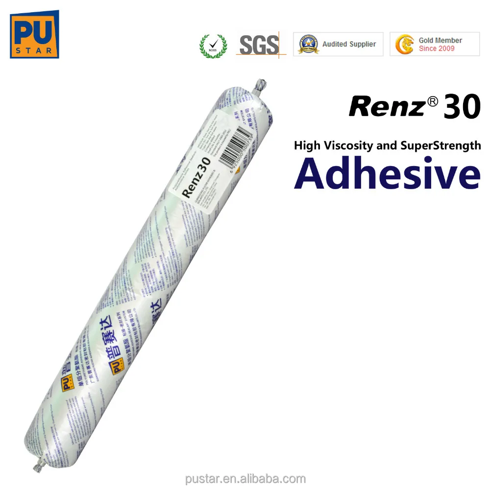 High Performance PU Sealant for Auto Windshield and Side Glass Sealing of Cars & Buses(Renz30)