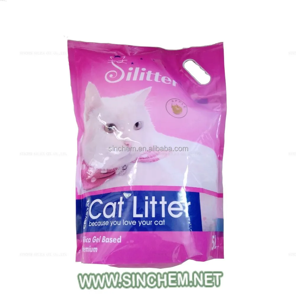 odor control crystal silica gel cat litter