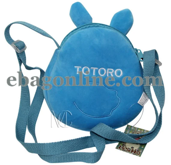 
Cute Anime My Neighbor Totoro Soft Plush Phone Bag Single Shoulder Bag Small Crossbody Bag 