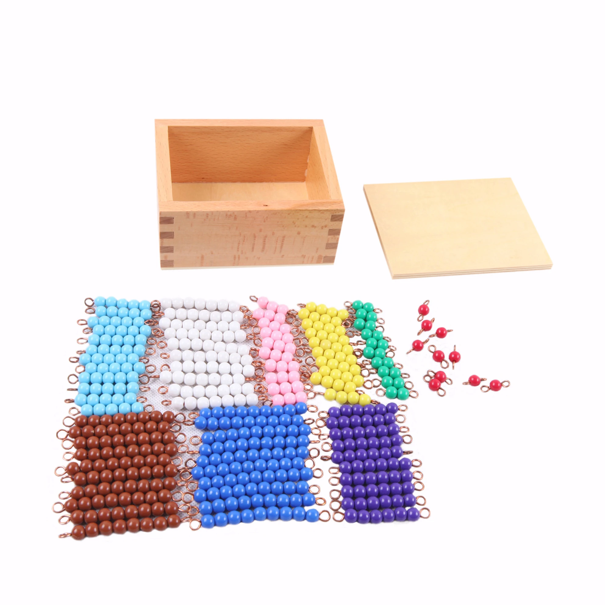 Wholesale Montessori Material Teaching Aids Educational Toys Addition Snake Game Mathematics Material