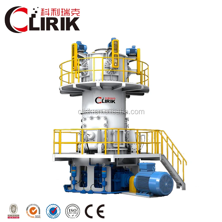 Caco3 Superfine Vertical Roller Mill CLUM Calcium Carbonate Ultrafine Powder Production Line
