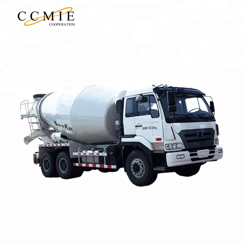 Low price of 9cbm G09ZZ mini Concrete mixer truck for sale