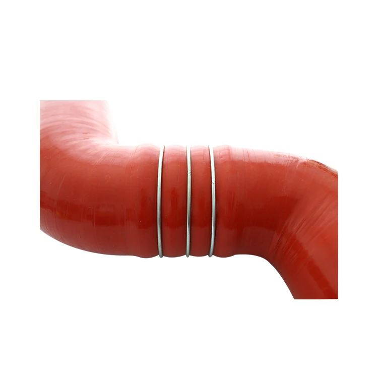 High performance stainless steel silicone corrugated rubber hump hose for water