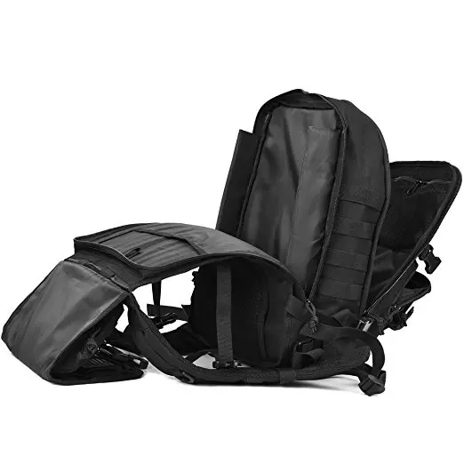 Бесплатный образец Черный Военный Тактический рюкзак армии 3 дня Штурмовой Рюкзак ошибка, бумажные пакеты, бумажные полотенца Молле сумка для ноутбука Рюкзаки для приготовления пищи на воздухе T