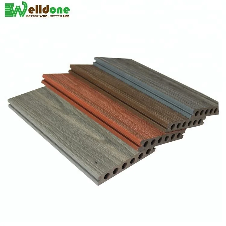 co extrusion wpc tiles in spain composite decking floor wpc material dark color noble oak wood laminate flooring