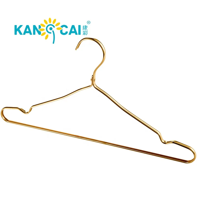 Оптовая продажа Золотая вешалка для одежды из алюминиевого сплава балкона