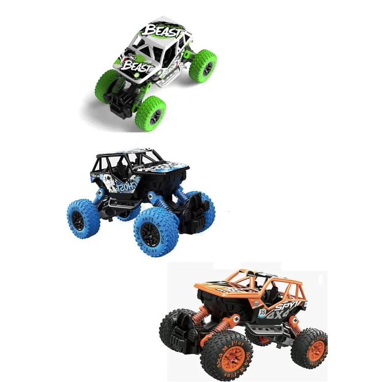 
New 4 Wheels1 32 Pull Back Cross-Country Vehicle Toy Alloy Monster Climbing Car For Kid juguetes baratos de china-LB7062908 