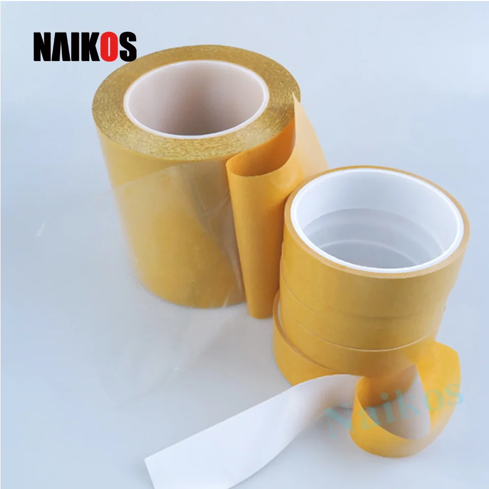 White Yellow Red Release Paper PET Double Sided Adhesive Tape