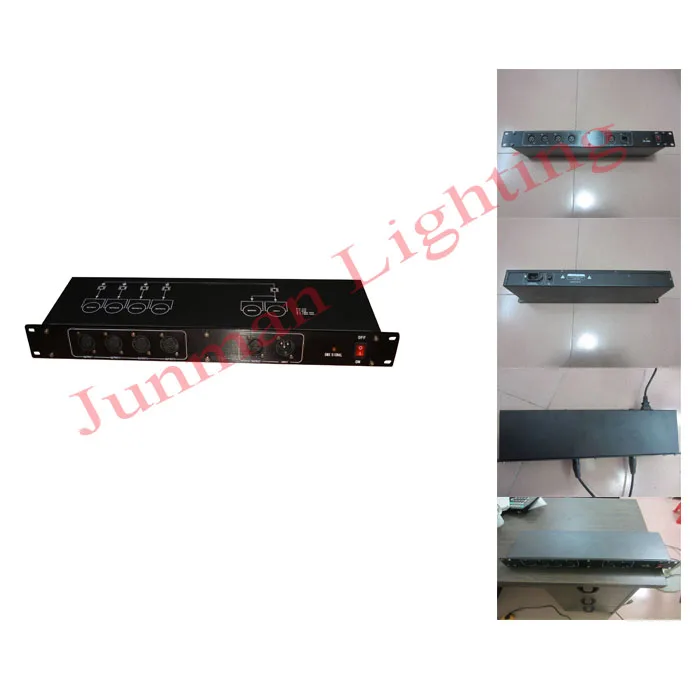 
4CH DMX Splitter 512 Light Controller Wireless DMX Stage Lighting Console Controller 