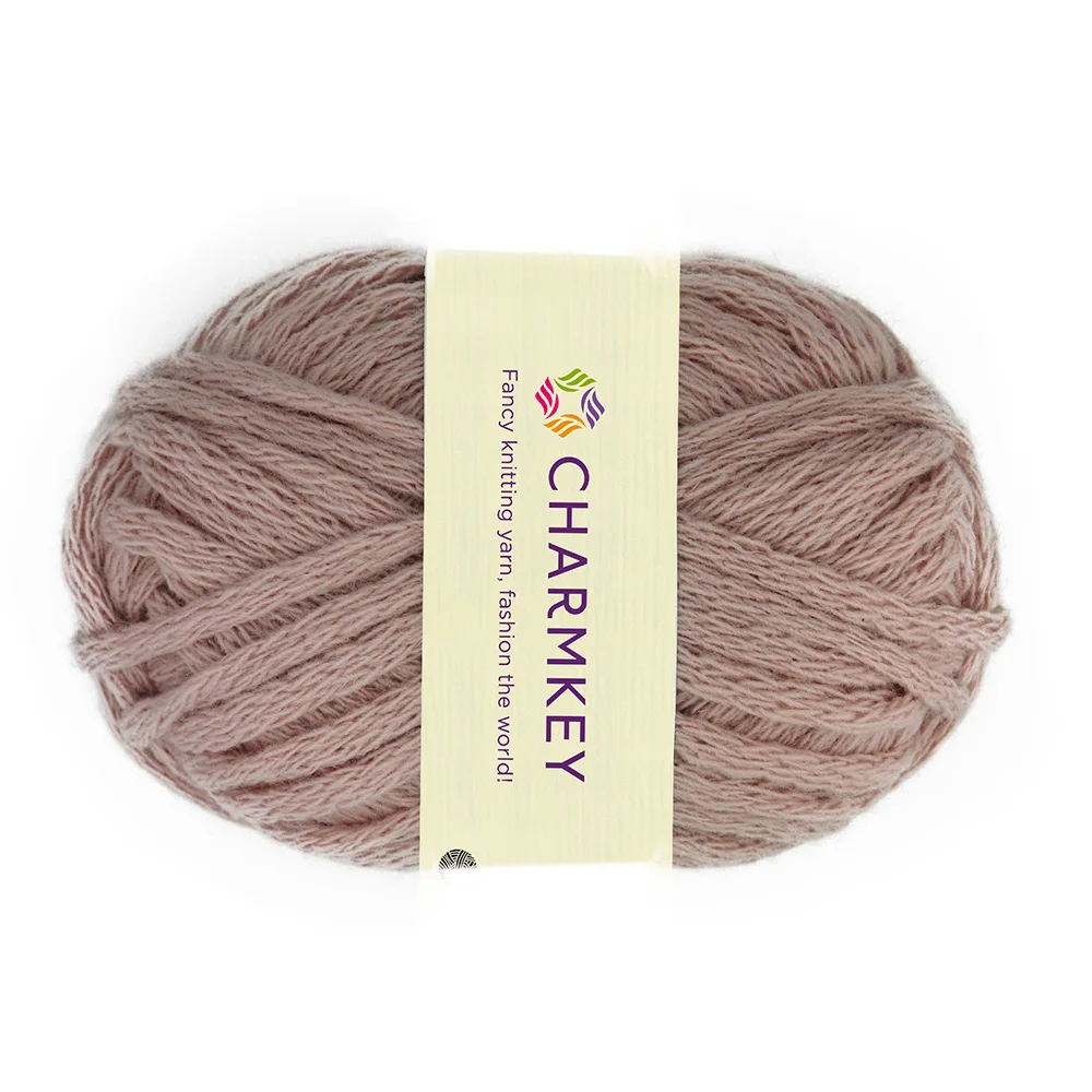 Charmkey blend yarn/acrylic knitting yarn supplier in china