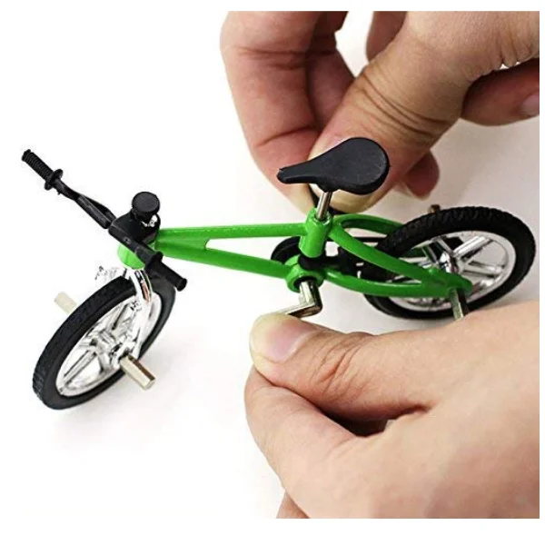 custom make finger toy miniature bike, OEM toy plastic miniature model bike