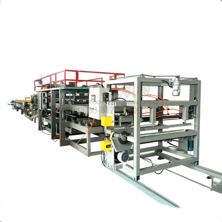 roofing wall used eps sandwich panel cold forming machine