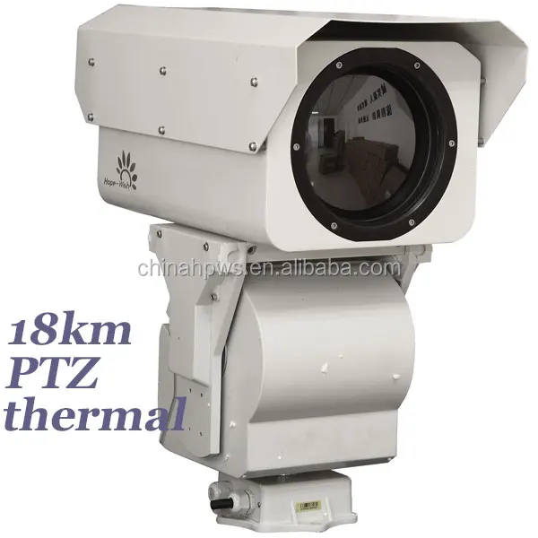 Outdoor PTZ Surveillance Thermal Security Infrared Camera Module for Long Range Seaport Security