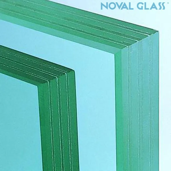 Clear Tined Laminated Glass Temperable Doors