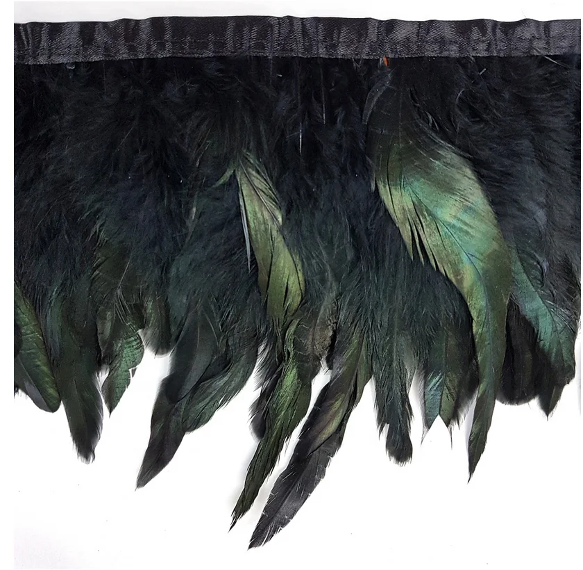 Оптовая продажа, отделка перьями желтого и золотого цвета