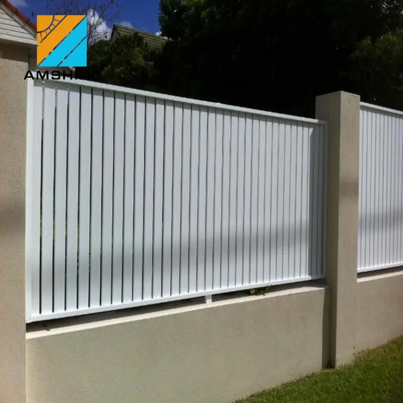 aluminium louver slat fence 65*16 slat