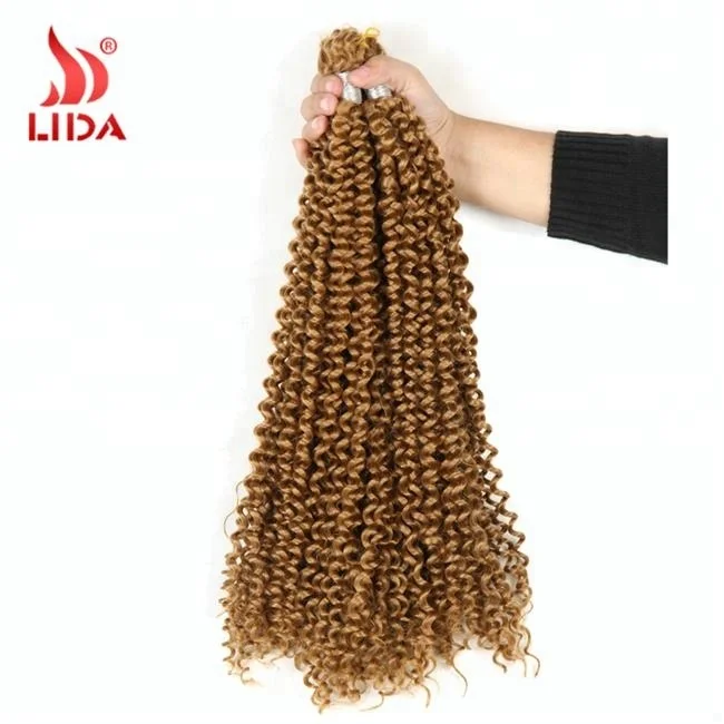 
kinky curly Bohemian Crochet hook kanekalon fiber braiding 