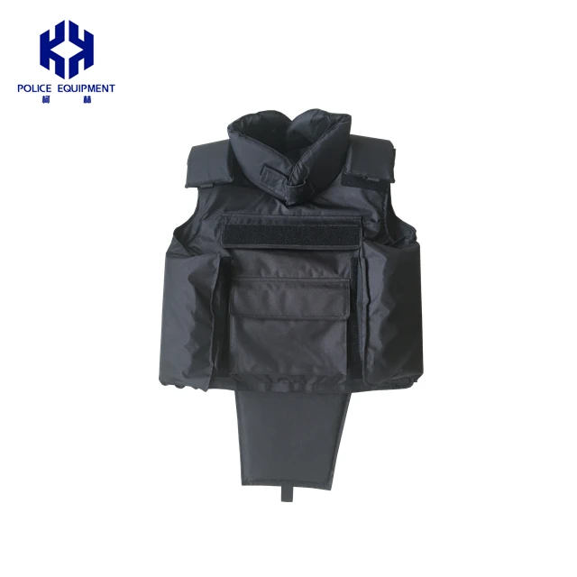 NIJ certified full bulletproof jacket with waist protect
