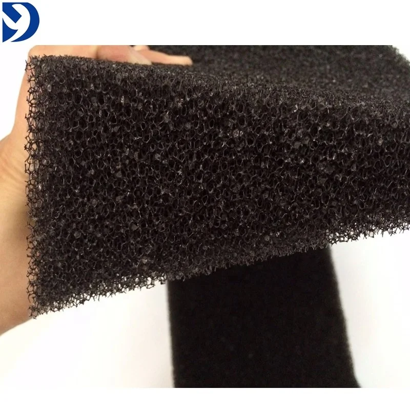 15 ppi filter Reticulated foam air Compressor Fire resistant filter PU foam