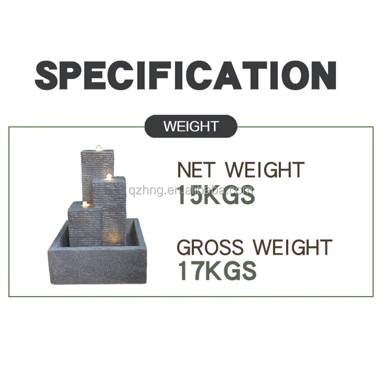 High quality promotional indoor artificial waterfall fountain