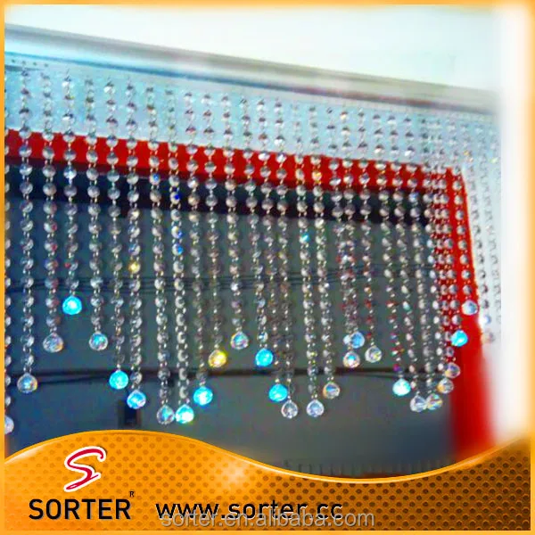 New style crystal bead door curtain for home/hotel/cafe/bar/salon decoration