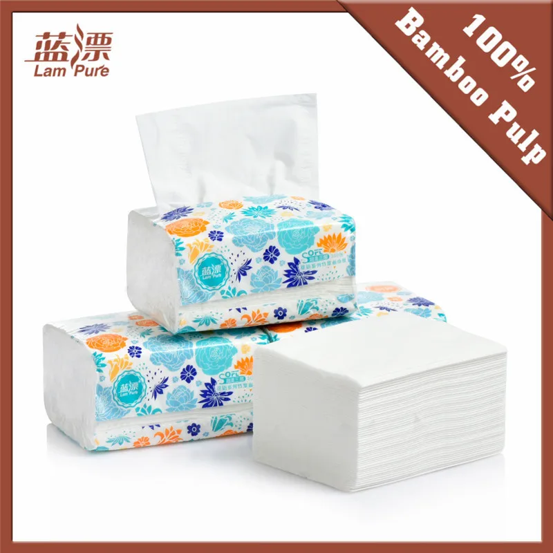 Ultra Soft Paper Bamboo White 3ly Facial Tissue