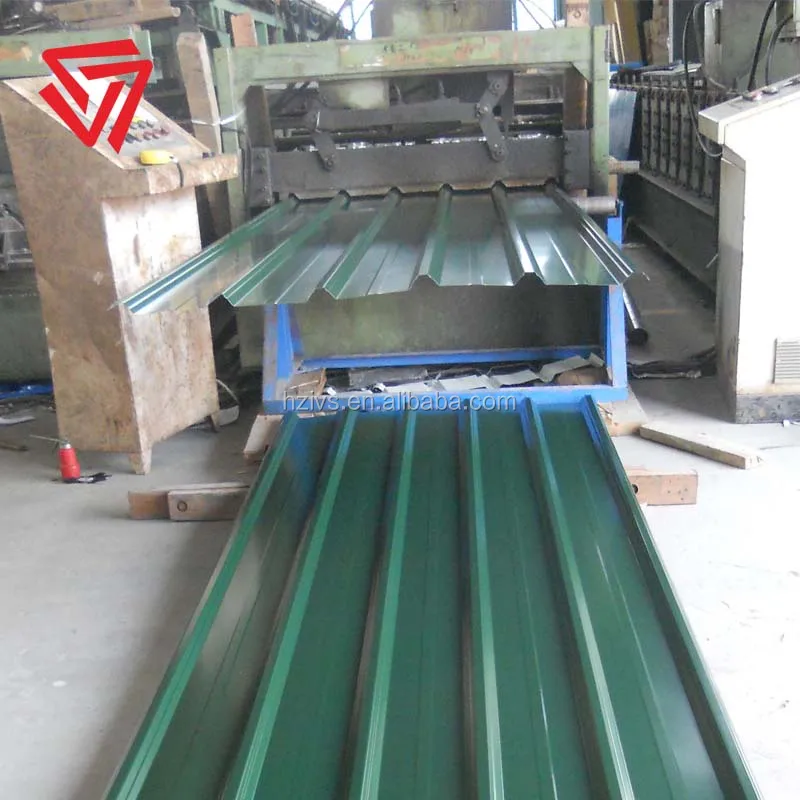 Corrugated trimdek profile colored lowes sheet metal roofing sheet price
