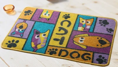 Plain  cut  pile  door mats kitchen mats anti slip bath mats or wall to wall carpet  making machine