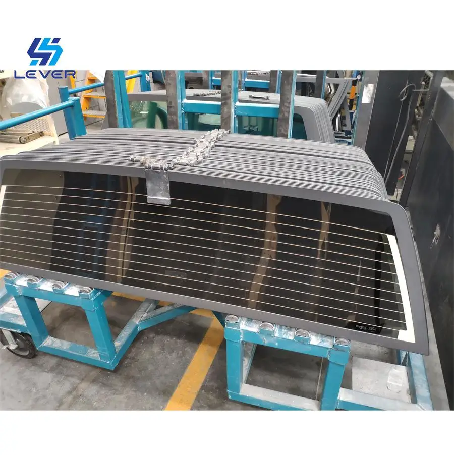 Auto Rear Window Glass/ Backlites Double Curvature  Glass Tempering furnace