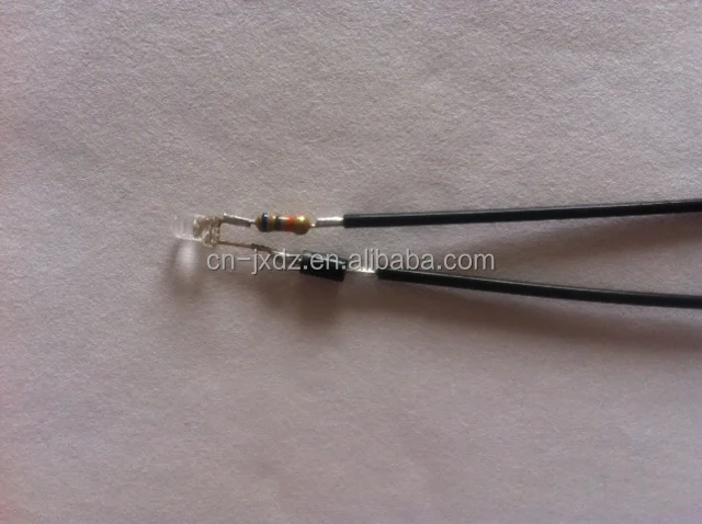 
Neon indicator lamp led with resistor and electrice wire Deep processed led neon lamp 