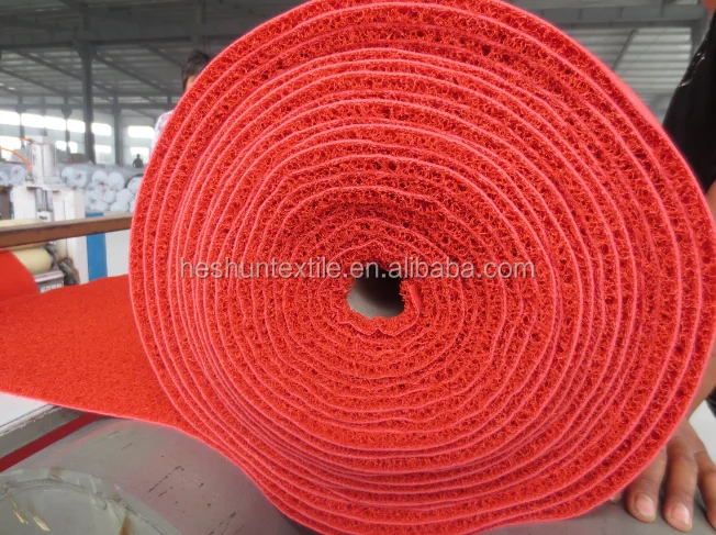 waterproof,fire proof,eco-friendly Anti-slip PVC coil cushion mat in roll