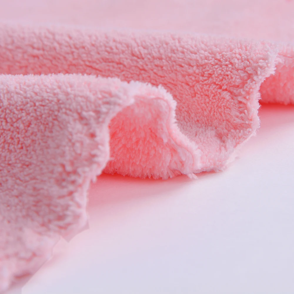 Hanging kichen microfiber hand towel coral fleece towel