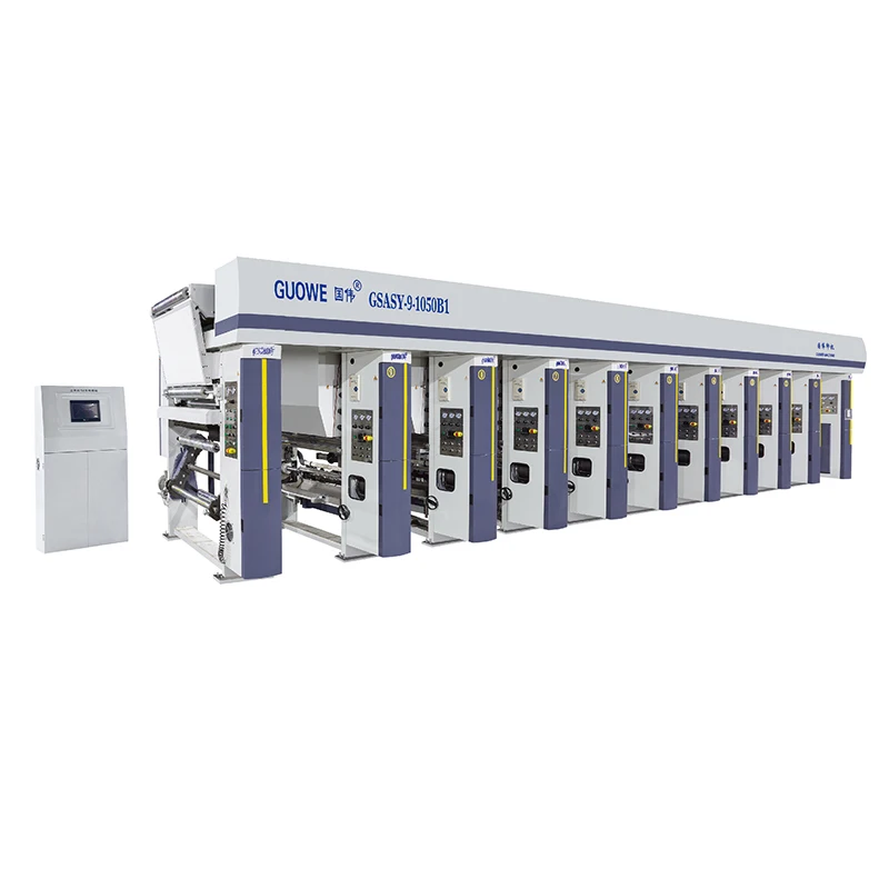GWASY-B1 13500*3100*2610mm 1-15 colors Digital Gravure Printing Machine
