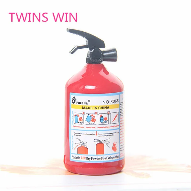 Germany hot office stationery item list Wholesale factory supply standard plastic Fire extinguisher pencil and sharpener 284