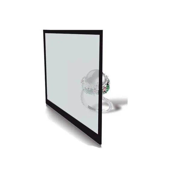 advertising equipment transparent display 75inch see through lcd panel