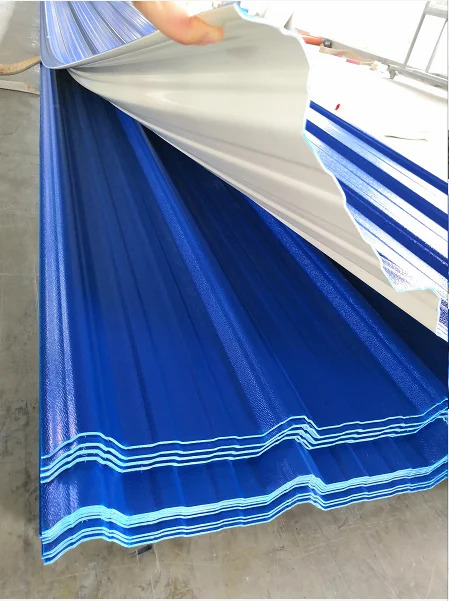 High quality hollow synthetic resin tile asa pvc corrugated colorful roofing tile