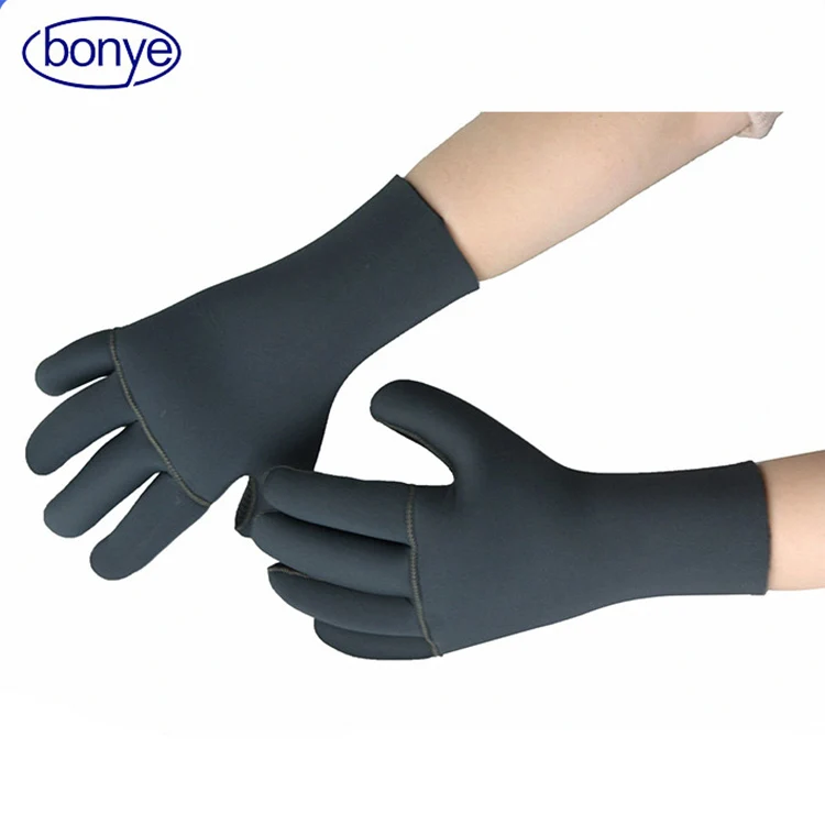 Без Скольжения 3 Мм Толщина Водонепроницаемого Неопрена Подводное 3 Мм Дайвинг Перчатки