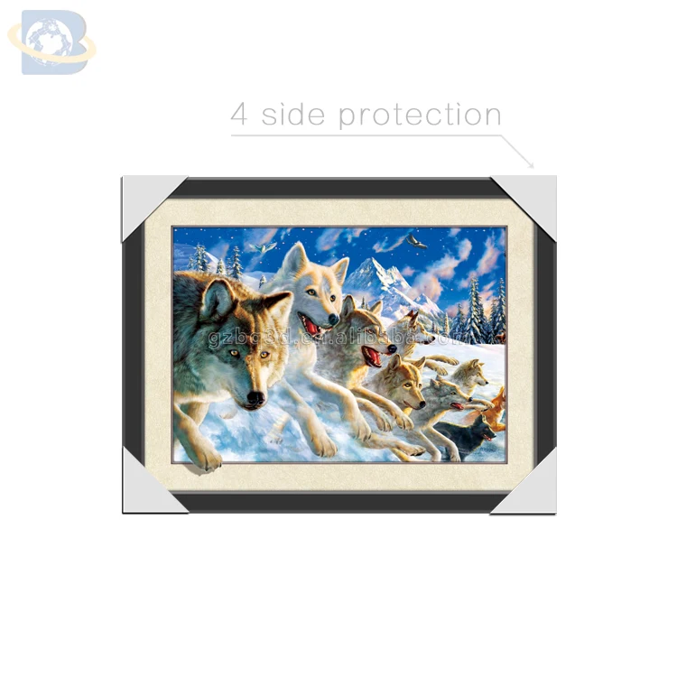 
Natural 5D beautiful picture scenery with paper frame for wall hanging 