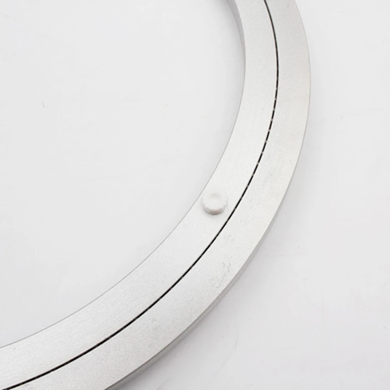 Furniture Fittings Revolving Serving Trays Glass turntable 12 inch (300mm) Aluminum Round Lazy Susan Bearing Turntable Swivel