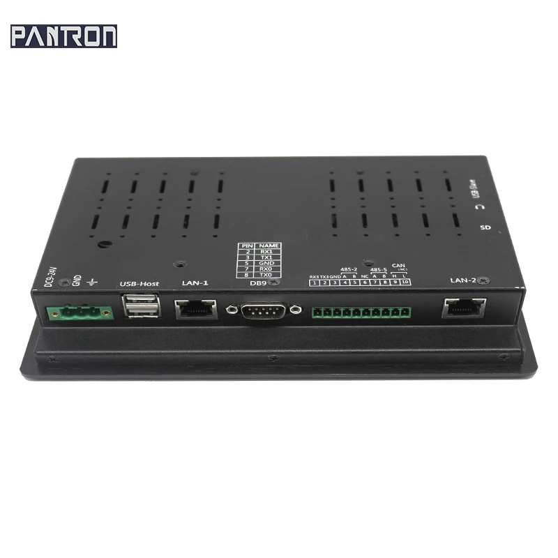 
Dual LAN Linux system 7 inch industrial control computer monitor Embedded computing HMI Panel PC 