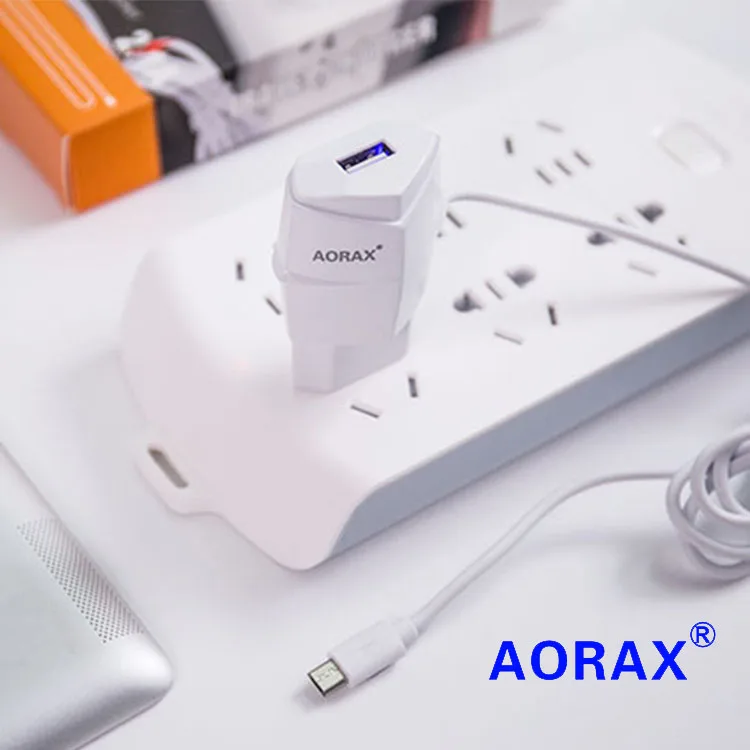 
Best Selling Hot Product AORAX 5V 1.2A Quick Charger Wall 