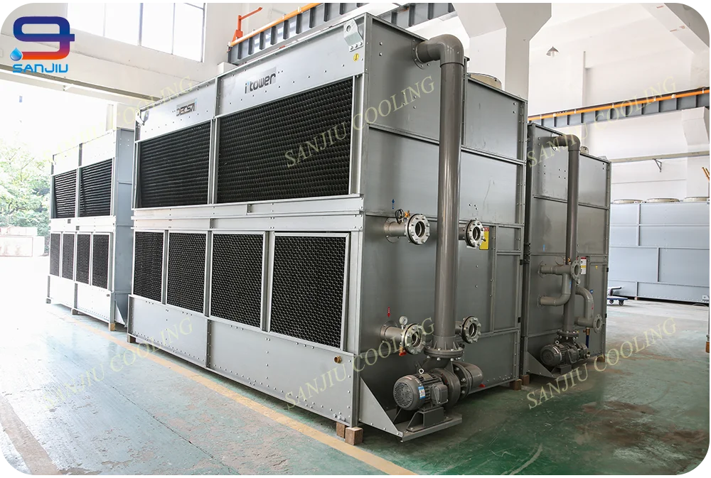 250 Ton Closed Circuit Cross Flow GHM-250 Superdyma Water Cooling Tower manufacturer