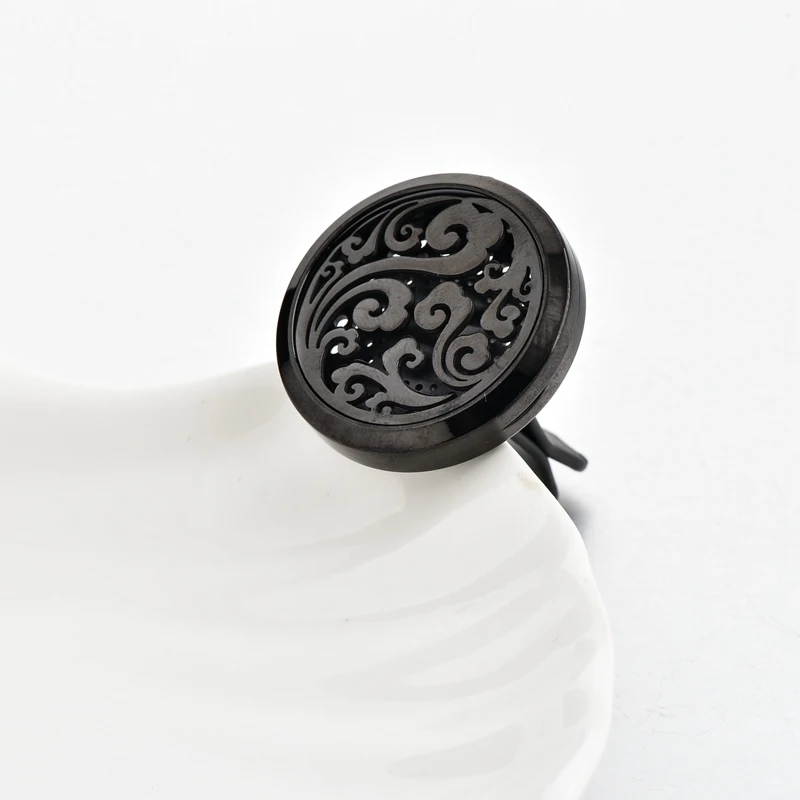 New Stainless Steel  Tree Of Life  Car Freshener Aromatherapy Essential Oil Diffuser