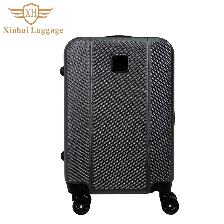 Cheap sale new design hard shell plastic suitcase carry-on ABS 4 wheels hand luggage easy trip suitcase