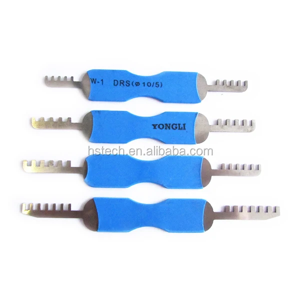 4 шт. двухсторонний навесной ключ Открыватель двери слесарный инструмент