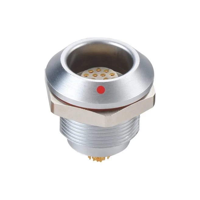 Finecables Temperature Resistance 360 Shielded Waterproof G Key 2K 304/306/312 Quick Self Locking Push-Pull Connector