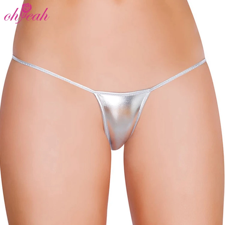 Shiny G String Thongs Sexy Lingerie Underwear Hot Panties for Woman Wholesale Cheap Exotic Micro Plus Size Adults Knitted