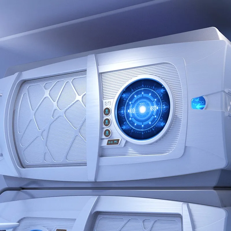 2017 Chinese Factory Price sleep box price box type bed Capsule Hotel beds full form of hotel soundproof capsule bed for airport