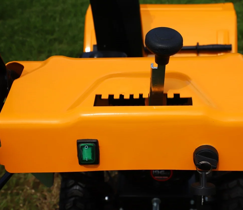 22 Inch 6.5hp electrical and recoil start with LED lamp gasoline engine powered Snow Blower for residential use