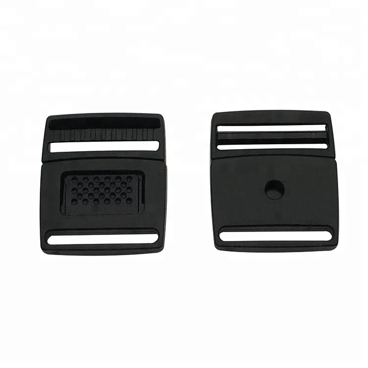 Wholesale Small Safety Bag Parts Accessories Plastic Insert Strap Customized Plastic Belt Buckle Cam Buckle